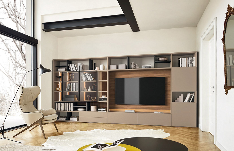 Стенка под ТВ Sangiacomo Modo - фото-1 | interior market Стенка под ТВ Sangiacomo Modo - фото-1 | interior market