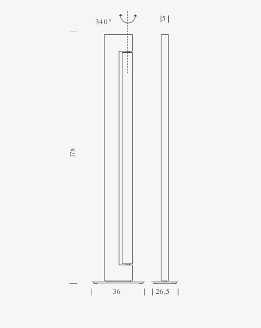 Торшер  Nemo ARA FLOOR - фото-8 | interior market