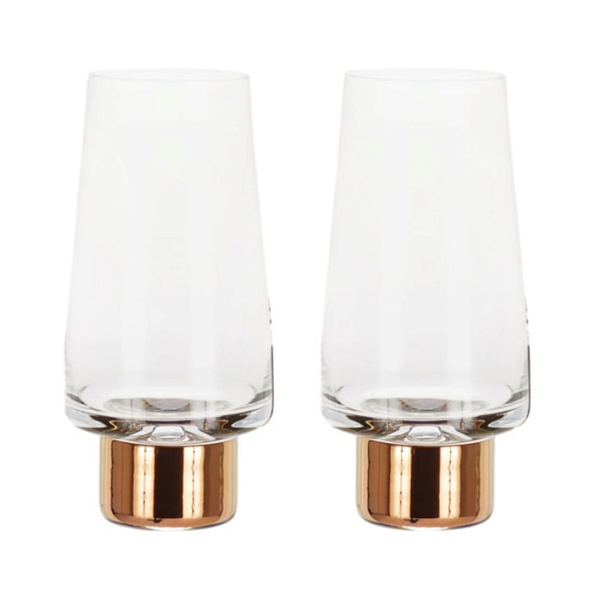 Набор высоких стаканов Tom Dixon Tank High Ball Glasses Set - фото-1 | interior market