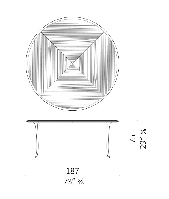 Обеденный стол Ceccotti EXTRA LARGE - фото-2 | interior market