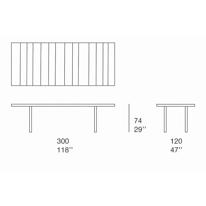 Стол Paola lenti Dock - фото-7 | interior market