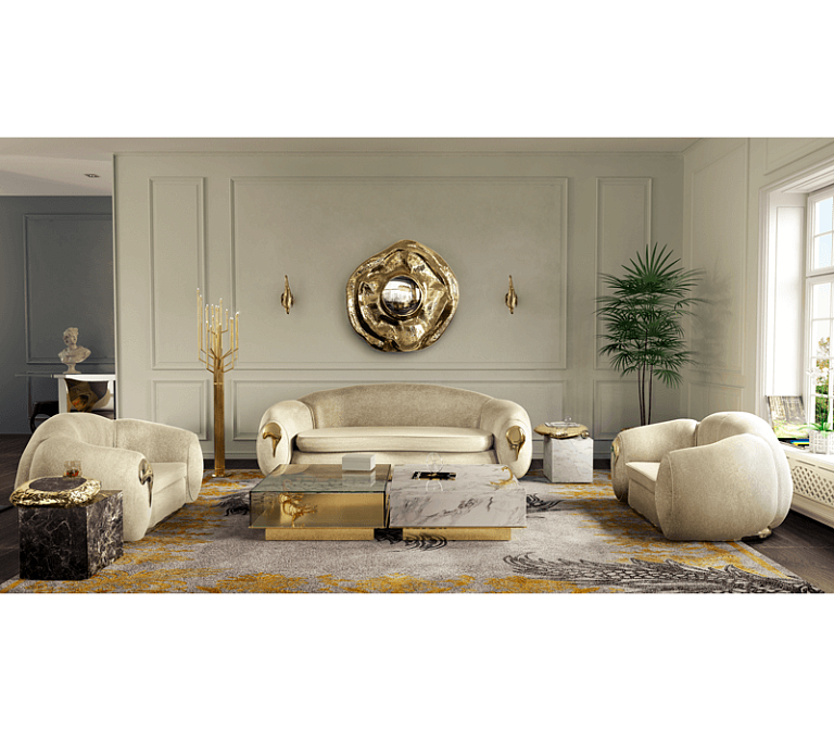 Журнальный столик Boca do Lobo Metamorphosis White Center Table - фото-4 | interior market