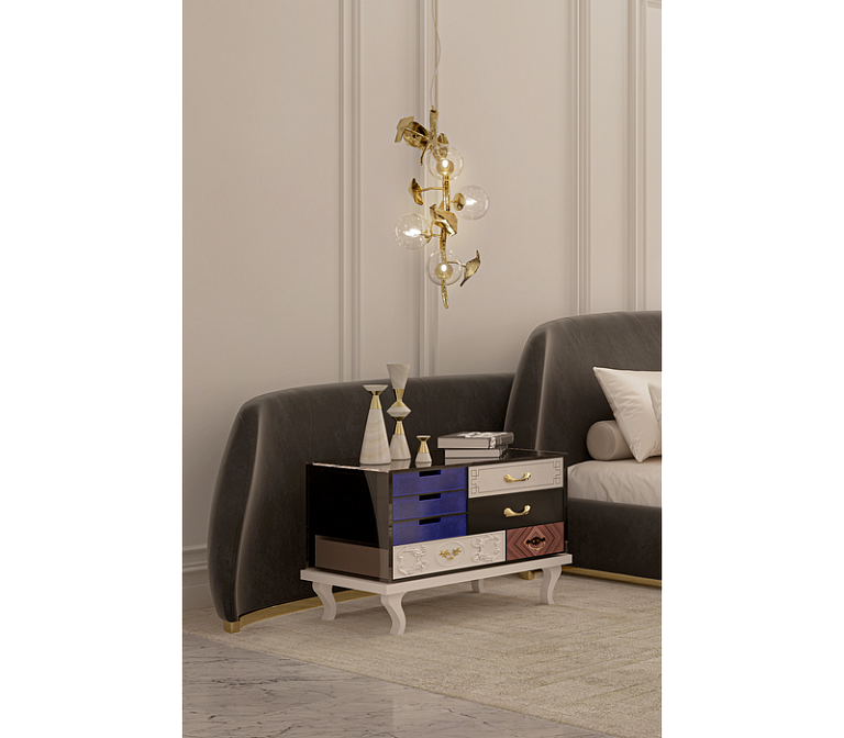 Потолочный светильник  Boca do Lobo Hera Suspension Single Pendant - фото-2 | interior market