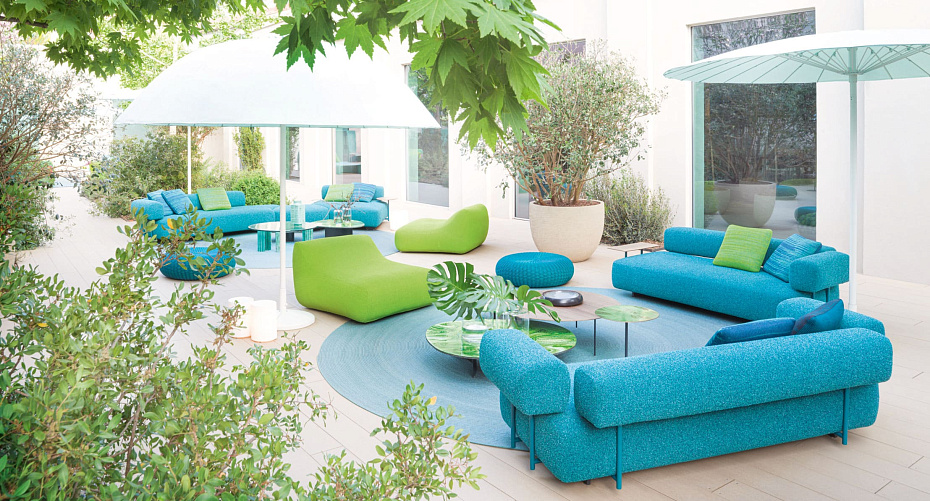 Кресло для улицы Paola lenti Float on - фото-3 | interior market