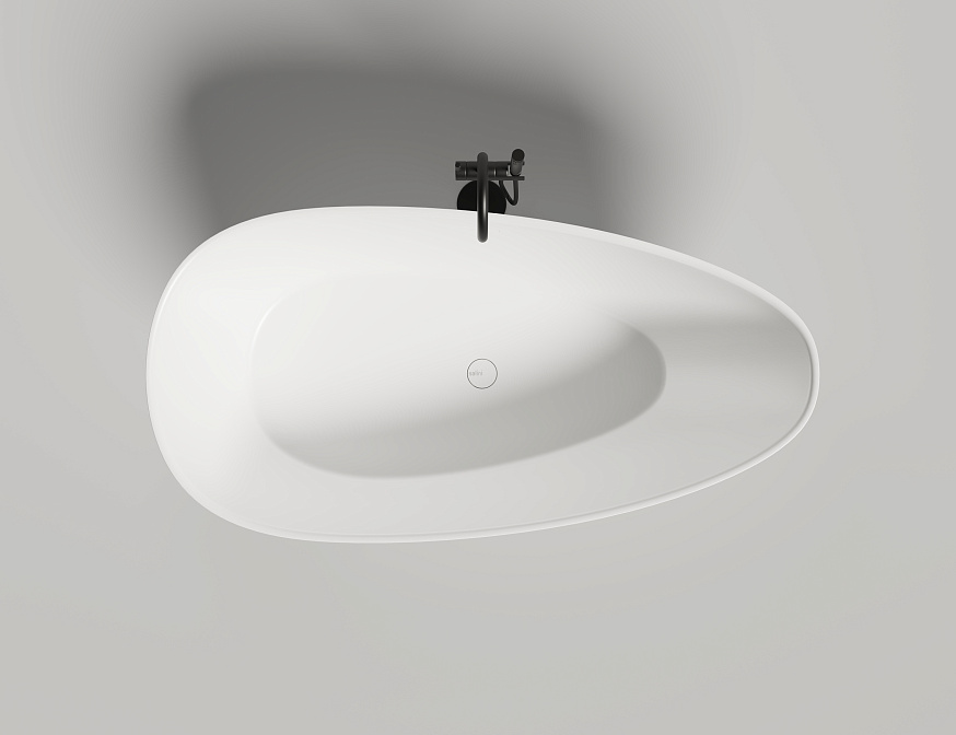 Ванна отдельностоящая глянцевая Paola 160 - фото-4 | interior market