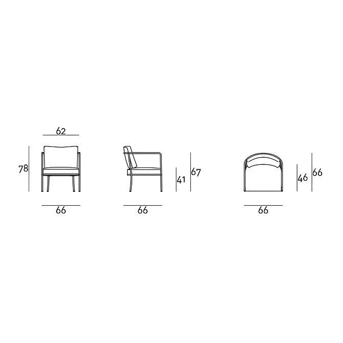 Кресло Living Divani Cafè - фото-4 | interior market