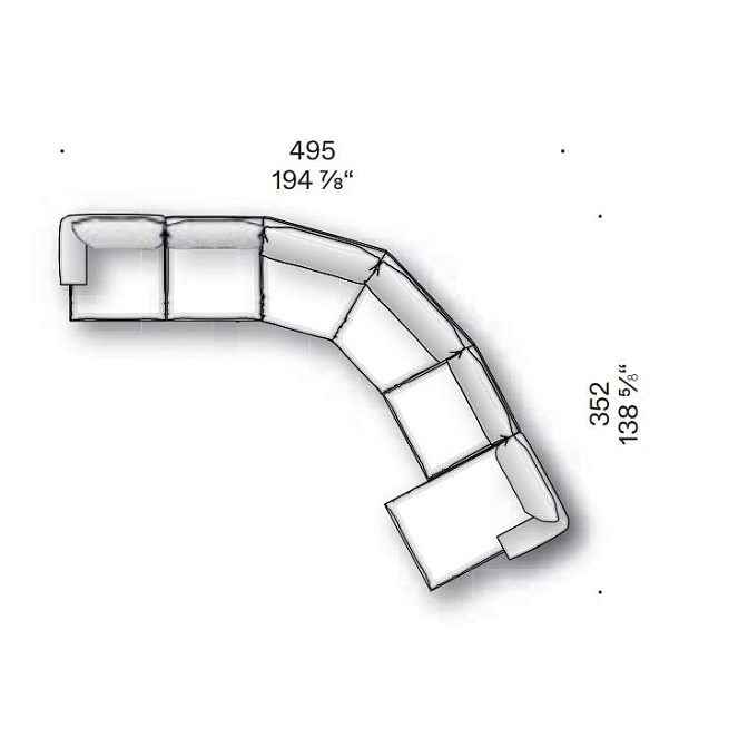 Модульный диван De Padova Pillow 20 - фото-7 | interior market