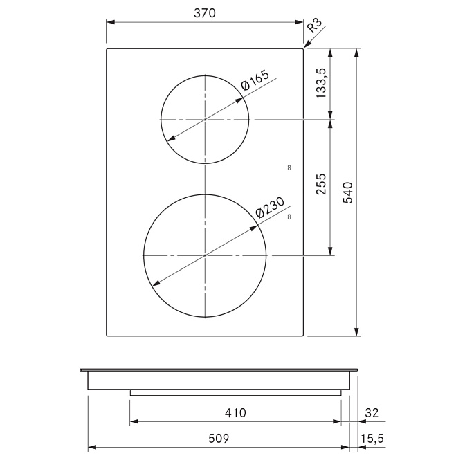 Индукционная варочная панель BORA PKI3 - фото-2 | interior market