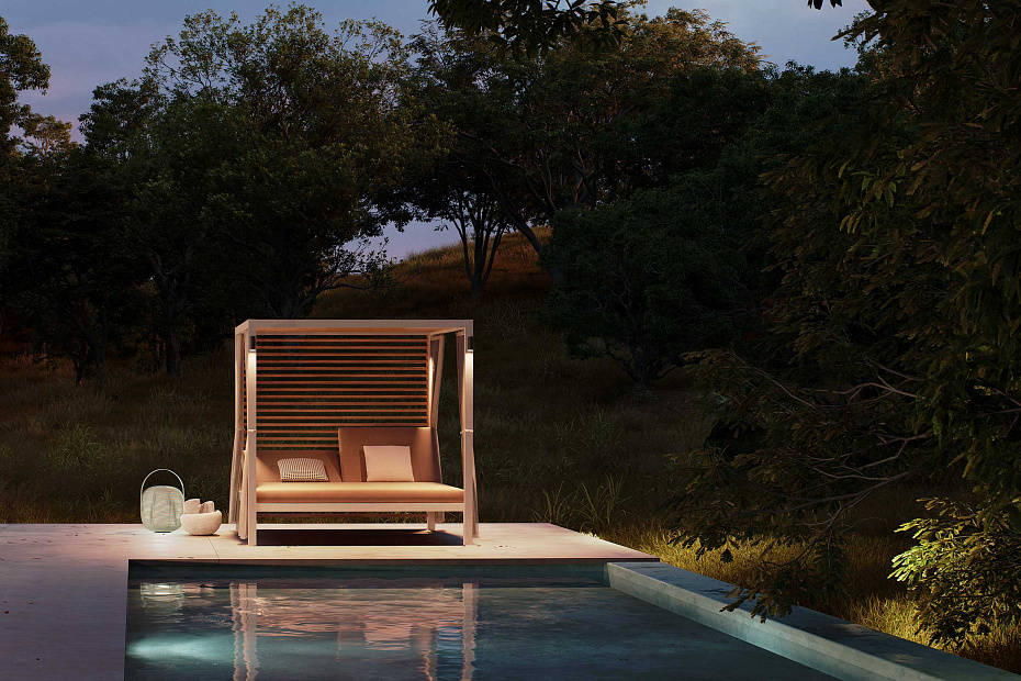 Диван для улицы Kettal Daybed - фото-3 | interior market