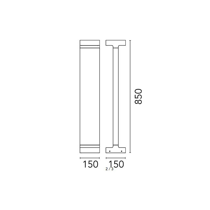 Уличный светильник  Flos T 150 - фото-6 | interior market
