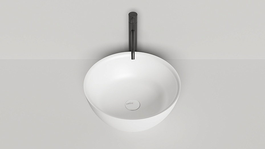 Раковина накладная матовая SALINI ALDA 02 - фото-3 | interior market
