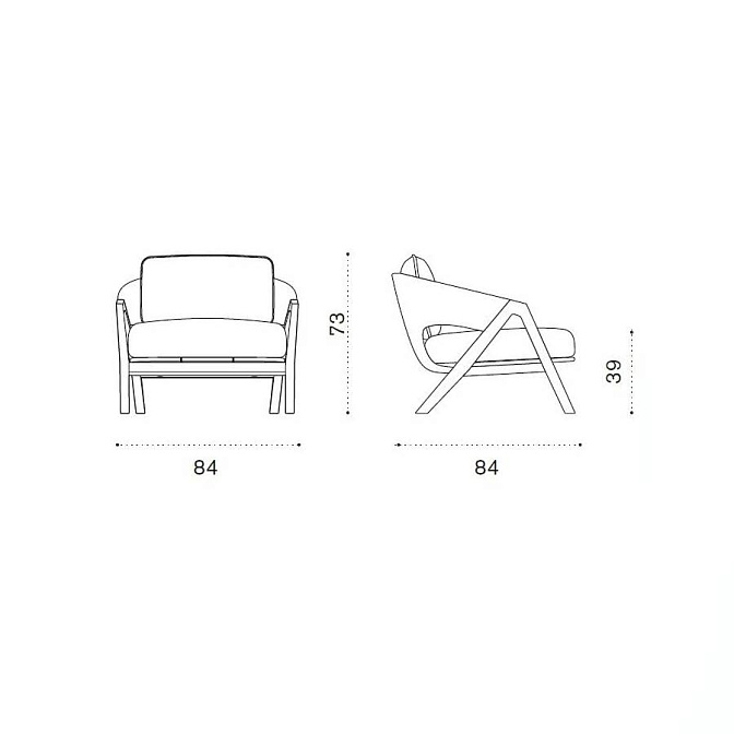 Кресло для улицы Ethimo Knit - фото-2 | interior market