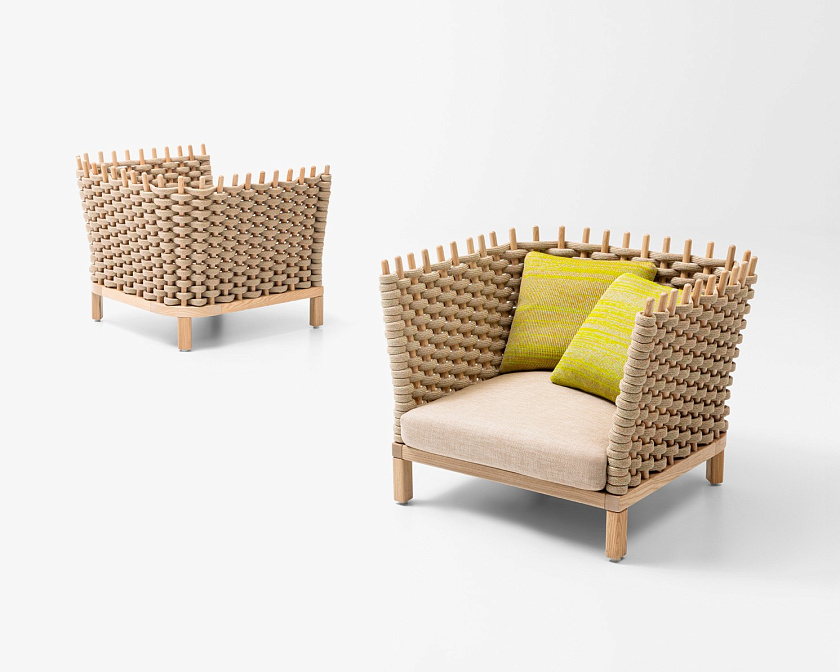 Кресло для улицы Paola lenti WABI - фото-2 | interior market