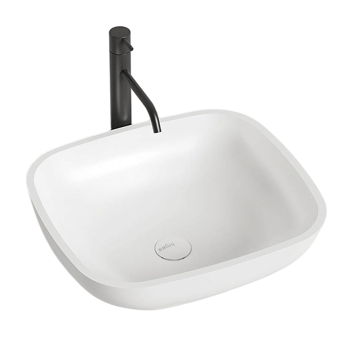 Раковина накладная матовая SALINI GLORIA 08 - фото-1 | interior market
