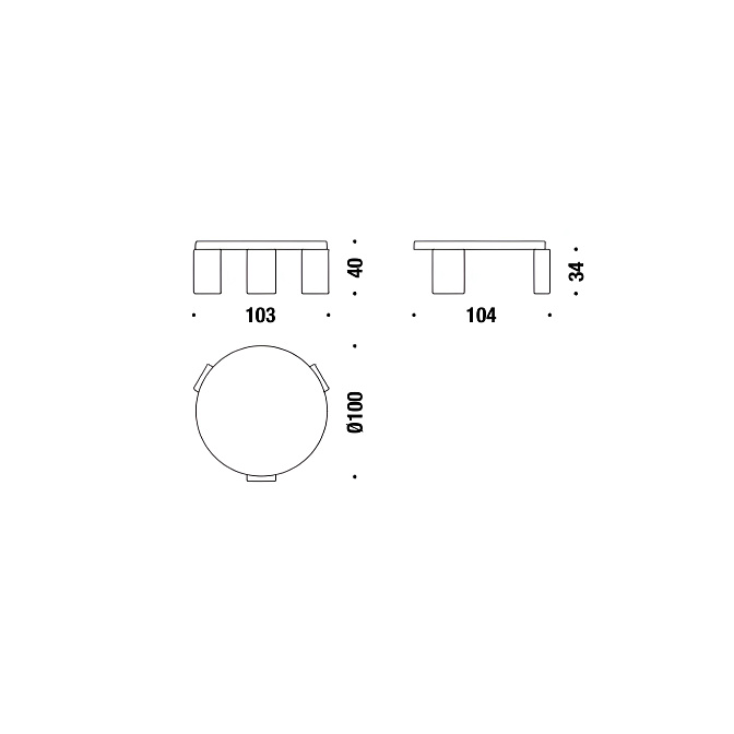 Журнальный столик Moroso Shiny Gogan - фото-2 | interior market