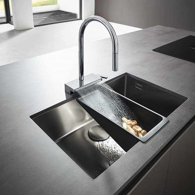 Смеситель для кухни HANSGROHE Aquno Select M81 - фото-2 | interior market