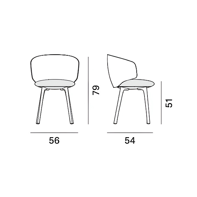 Стул MDF Italia UNIVERSAL - фото-4 | interior market
