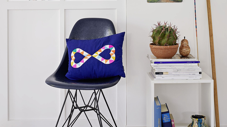 Декоративная подушка  Vitra Double Heart 2 - фото-2 | interior market
