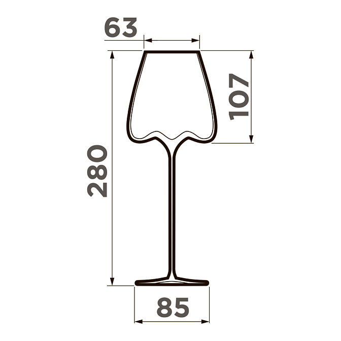 Бокалы для белого вина - сет-2 штуки OMOIKIRI OMOIKANE-WW - фото-2 | interior market