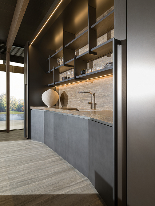 Кухонная мебель Molteni Tivalì 2.0 by Yabu Pushelberg - фото-5 | interior market