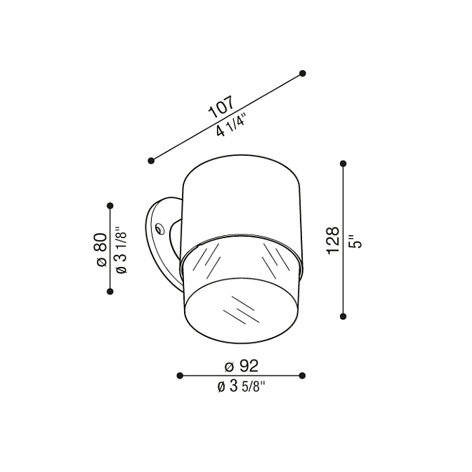 Уличный светильник  Lombardo Clic Up Wall - фото-2 | interior market Уличный светильник  Lombardo Clic Up Wall - фото-2 | interior market