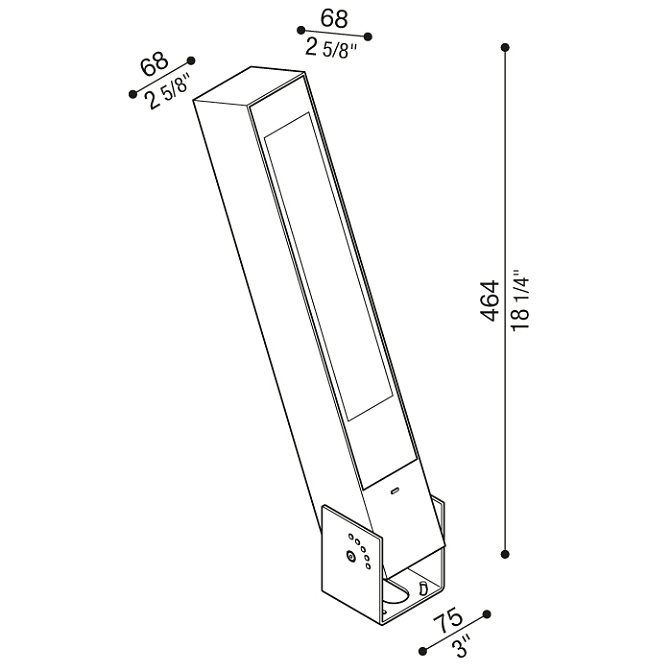 Уличный светильник  Lombardo Flag Reg - фото-2 | interior market