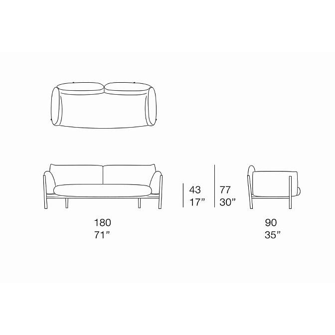 Диван Paola lenti Tapio - фото-4 | interior market