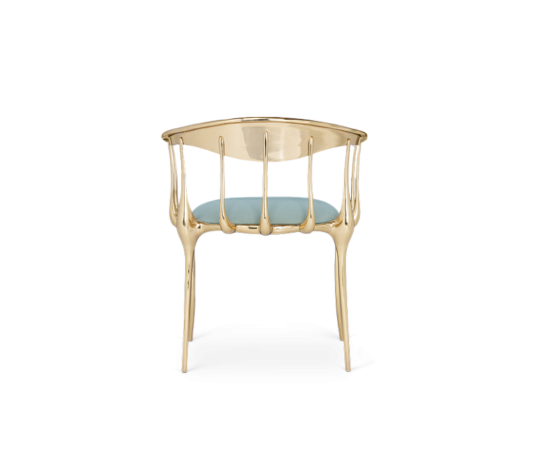 Обеденный стул Boca do Lobo Nº 11 Light Blue Chair - фото-5 | interior market