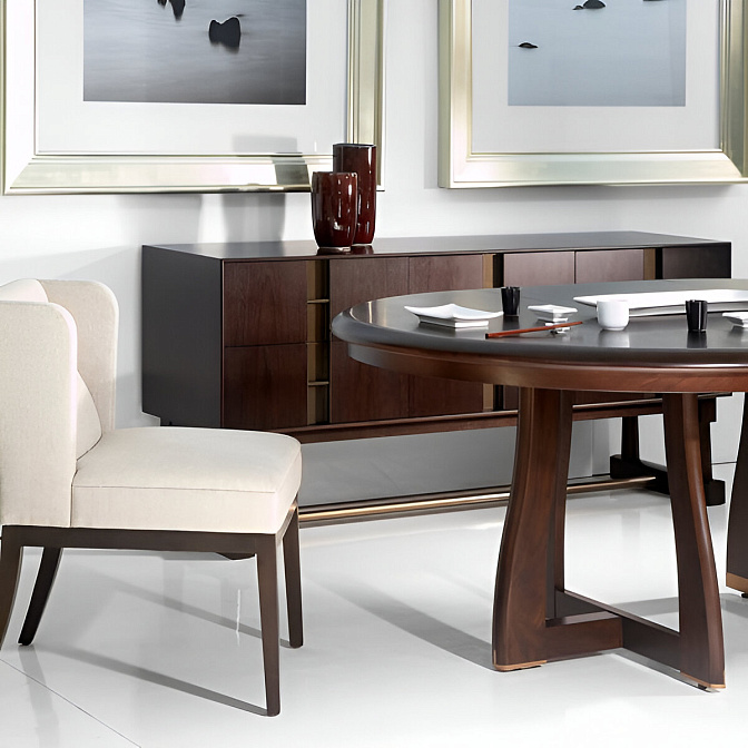 Обеденный стол Bolier Round Dining Table - фото-5 | interior market