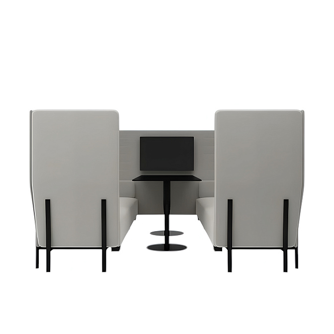 Диван ALIAS Eleven high back privacy 3 + monitor - фото-1 | interior market