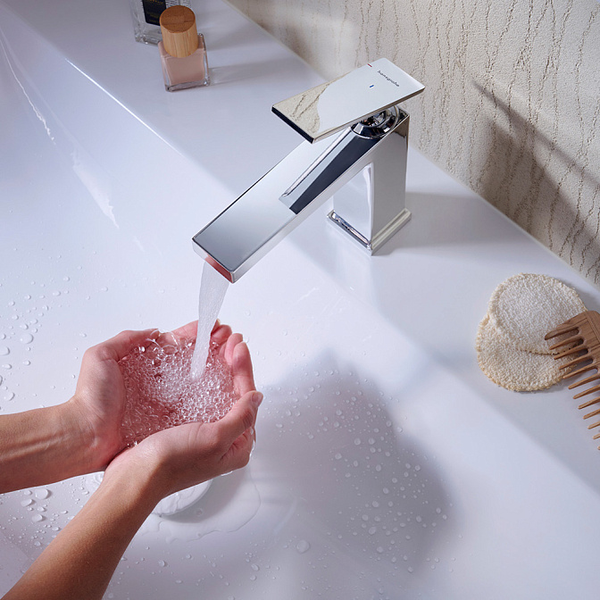 Смеситель для раковины HANSGROHE TECTURIS E - фото-2 | interior market