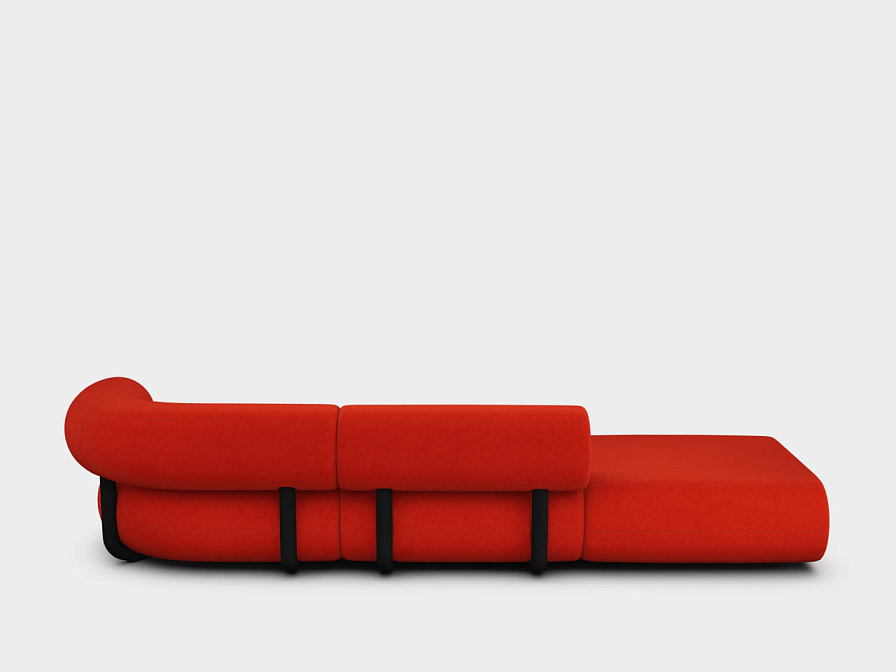 Модульный диван Tom Dixon Fat Left Arm Backrest Modular Sofa - фото-6 | interior market