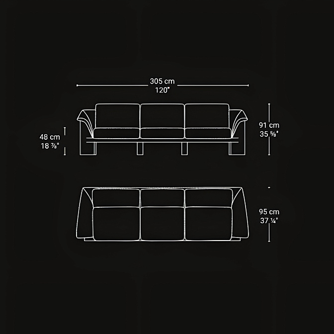 Диван Neutra La Grande Muraglia - фото-5 | interior market