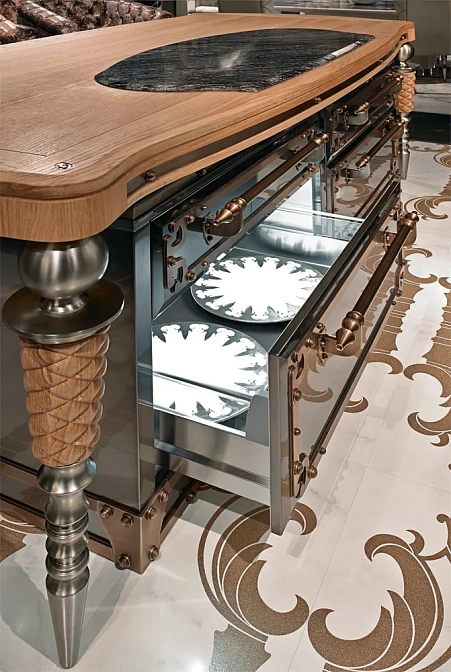Кухонный остров Visionnaire By Ipe Cavalli Victorian - фото-4 | interior market