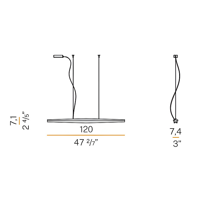 Потолочный светильник  Panzeri VIISI - фото-5 | interior market