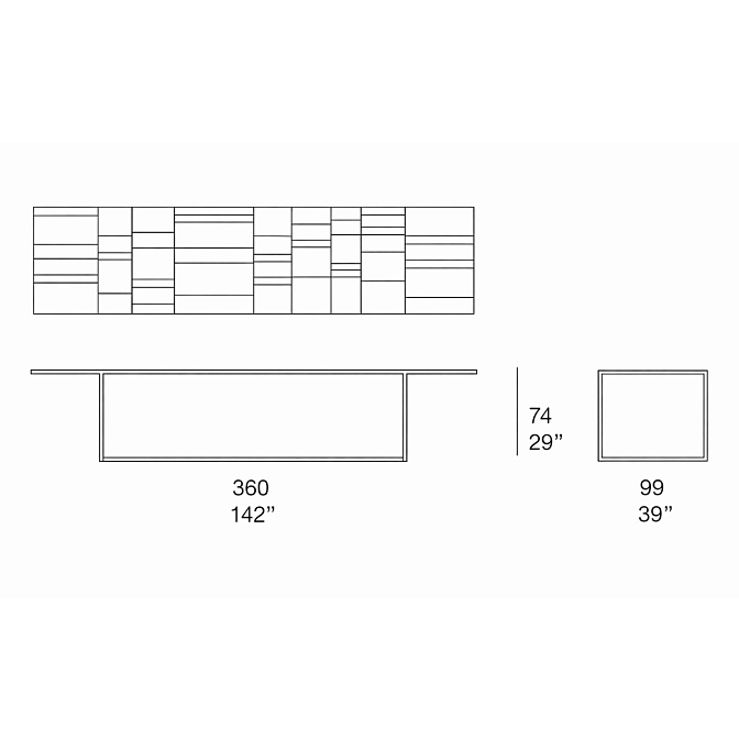 Обеденный стол Paola lenti Sciara - фото-4 | interior market