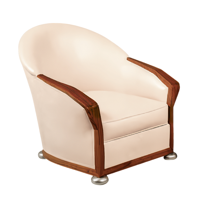 Кресло Pierre Chareau Fauteuil Cigare - фото-1 | interior market