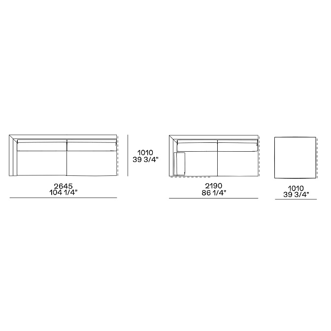 Угловой диван Poliform Bellport - фото-2 | interior market