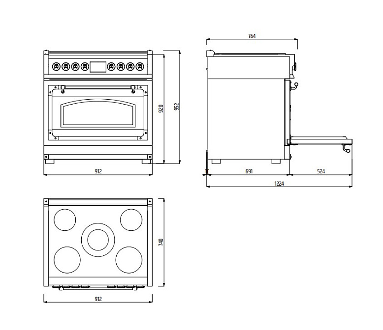 Варочная панель Gullo Fiorentina - фото-9 | interior market