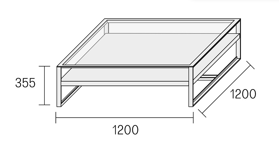 Rimadesio Rialto coffee table - фото-4 | interior market