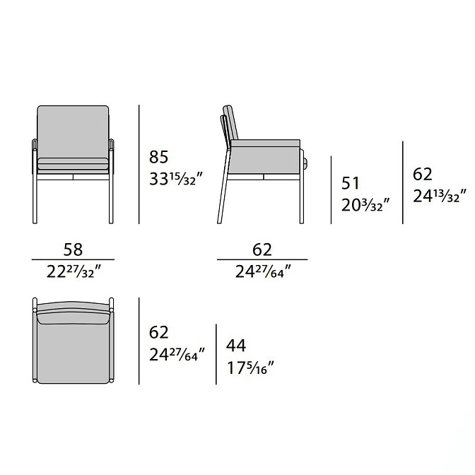 Обеденный стул Turri Zenit - фото-8 | interior market