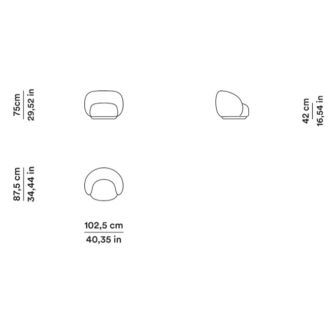 Кресло Tacchini Julep - фото-4 | interior market