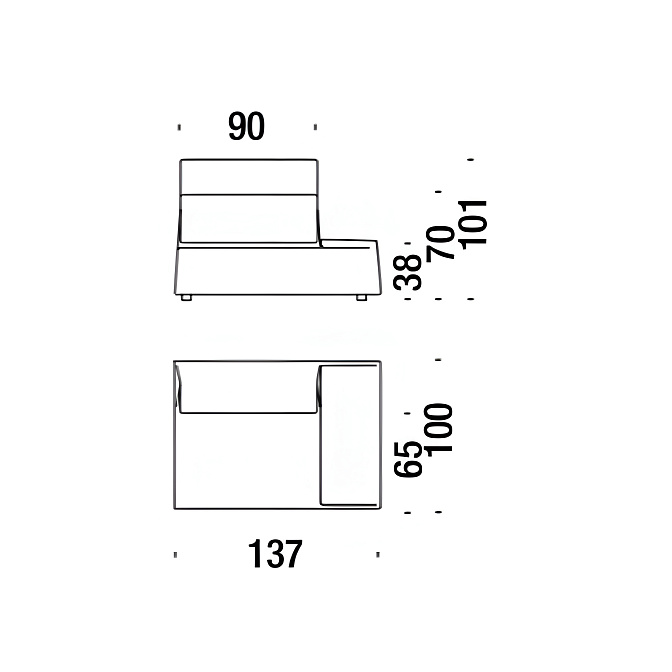 Модульный диван Moroso Highlands - фото-5 | interior market
