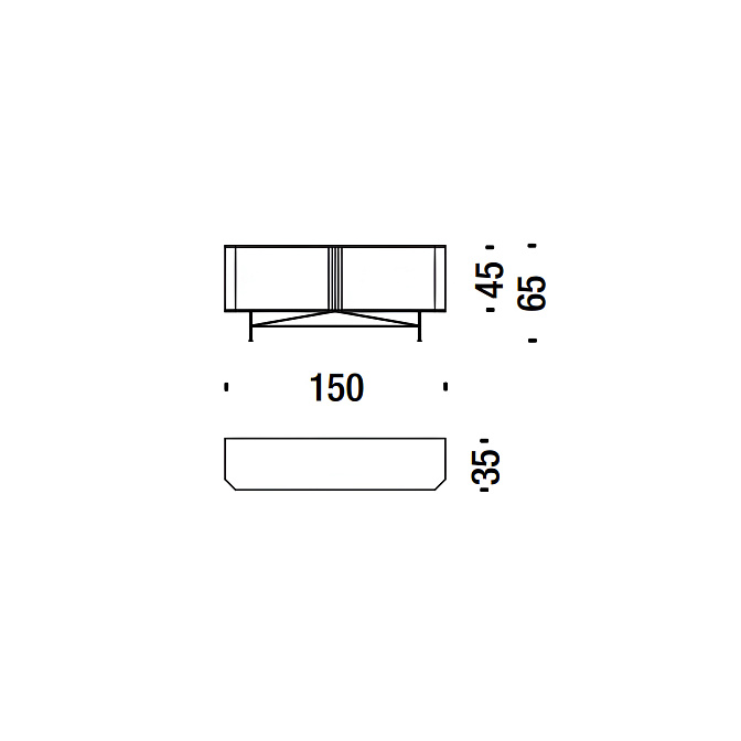 Буфет Moroso Perf - фото-4 | interior market