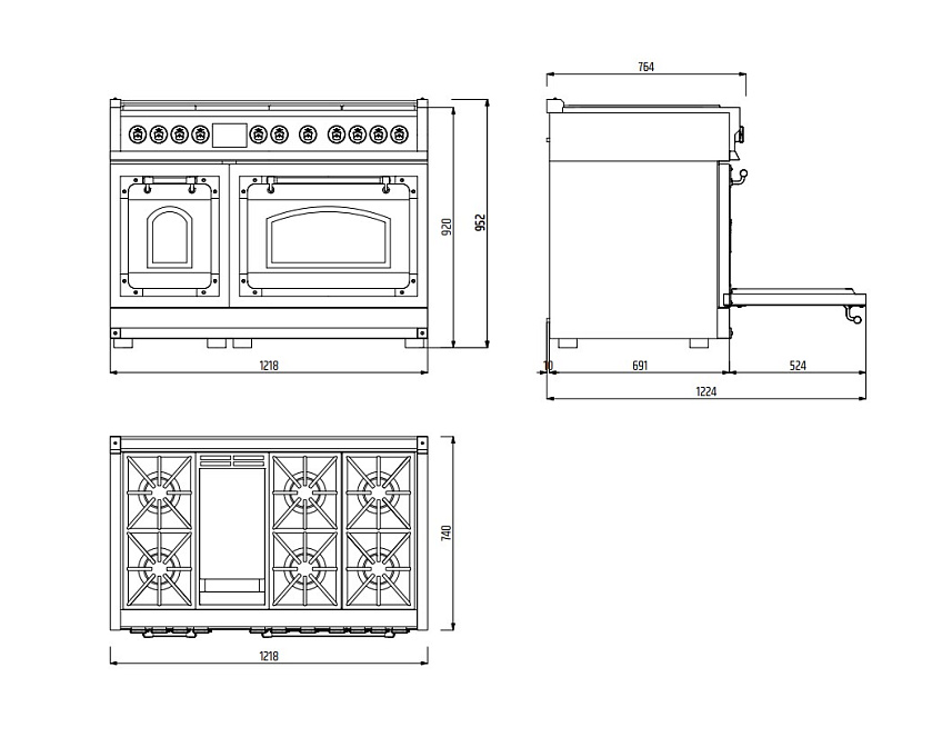 Варочная панель Gullo Fiorentina - фото-8 | interior market
