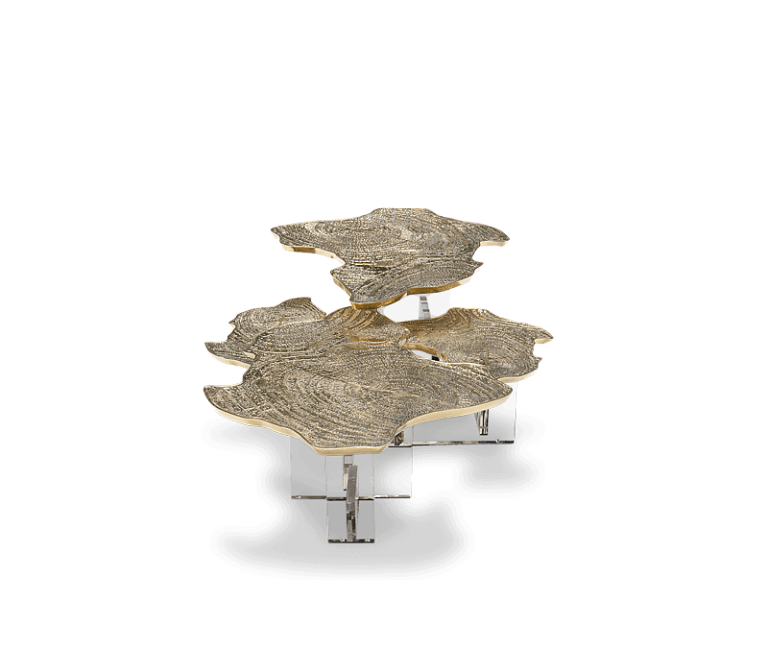 Журнальный столик Boca do Lobo Monet Brass Center Table - фото-3 | interior market