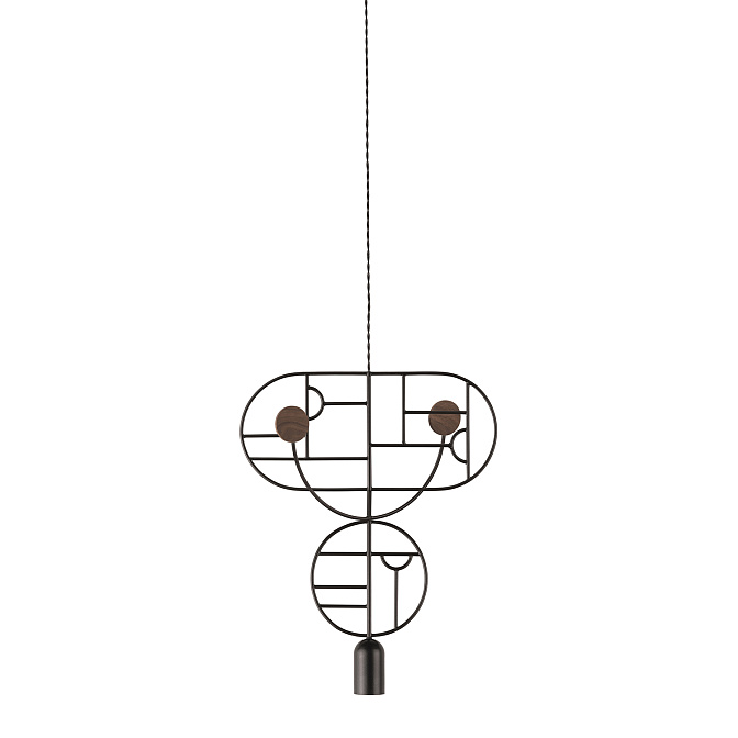 Потолочный светильник NOMON Wooden Dots - фото-1 | interior market