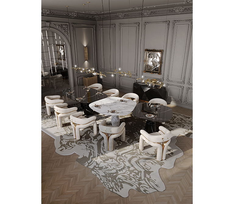 Обеденный стул Boca do Lobo Elara Black Chair - фото-7 | interior market
