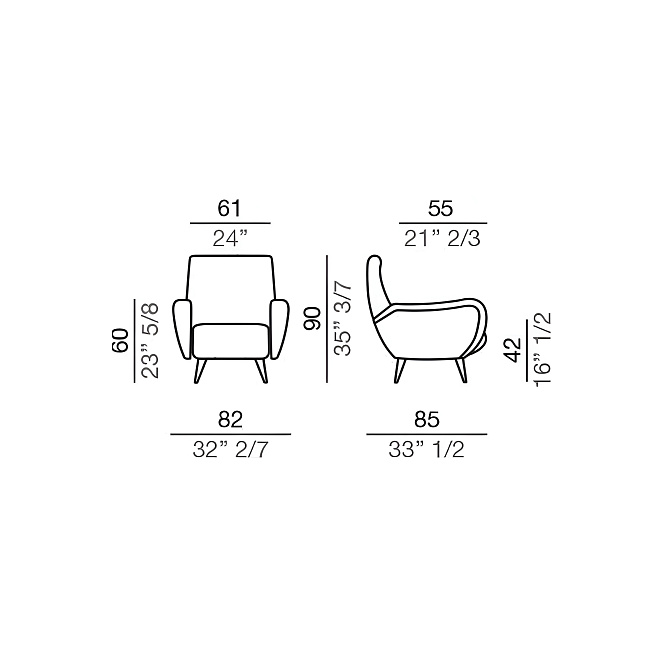 Кресло Mussi 50 - фото-5 | interior market