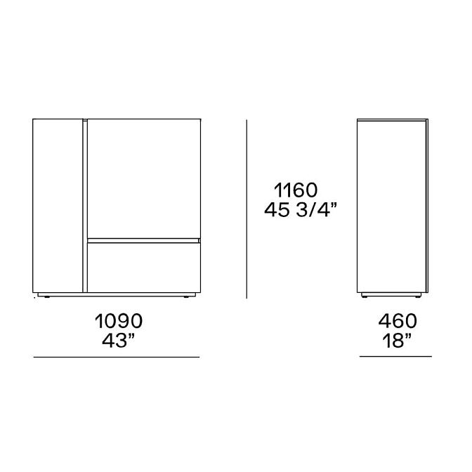 Буфет Poliform Free - фото-2 | interior market